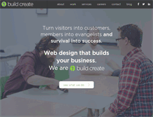 Tablet Screenshot of buildcreate.com